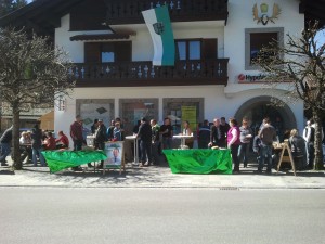 Infostand am 29.03.2014 - Vielen Dank für die rege Teilnahme!